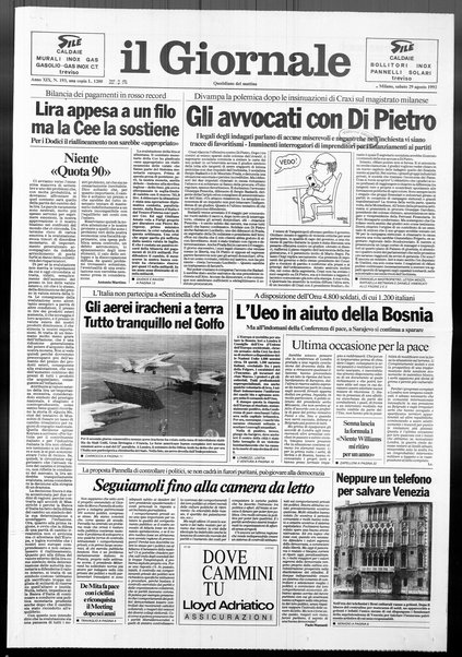 Il giornale : quotidiano del mattino